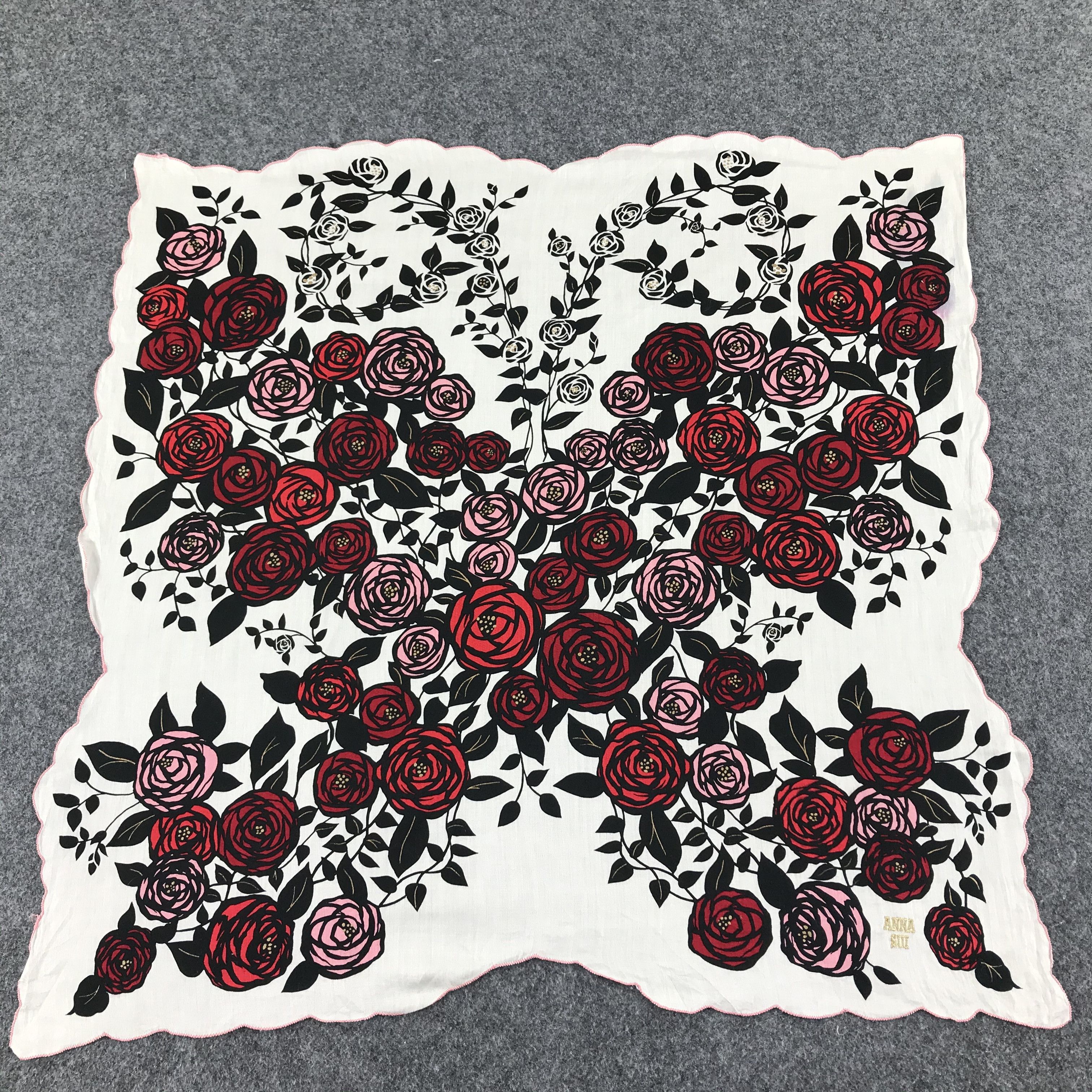 Anna Sui Anna Sui Handkerchief Neckerchief Bandana H449 Size ONE SIZE - 1 Thumbnail
