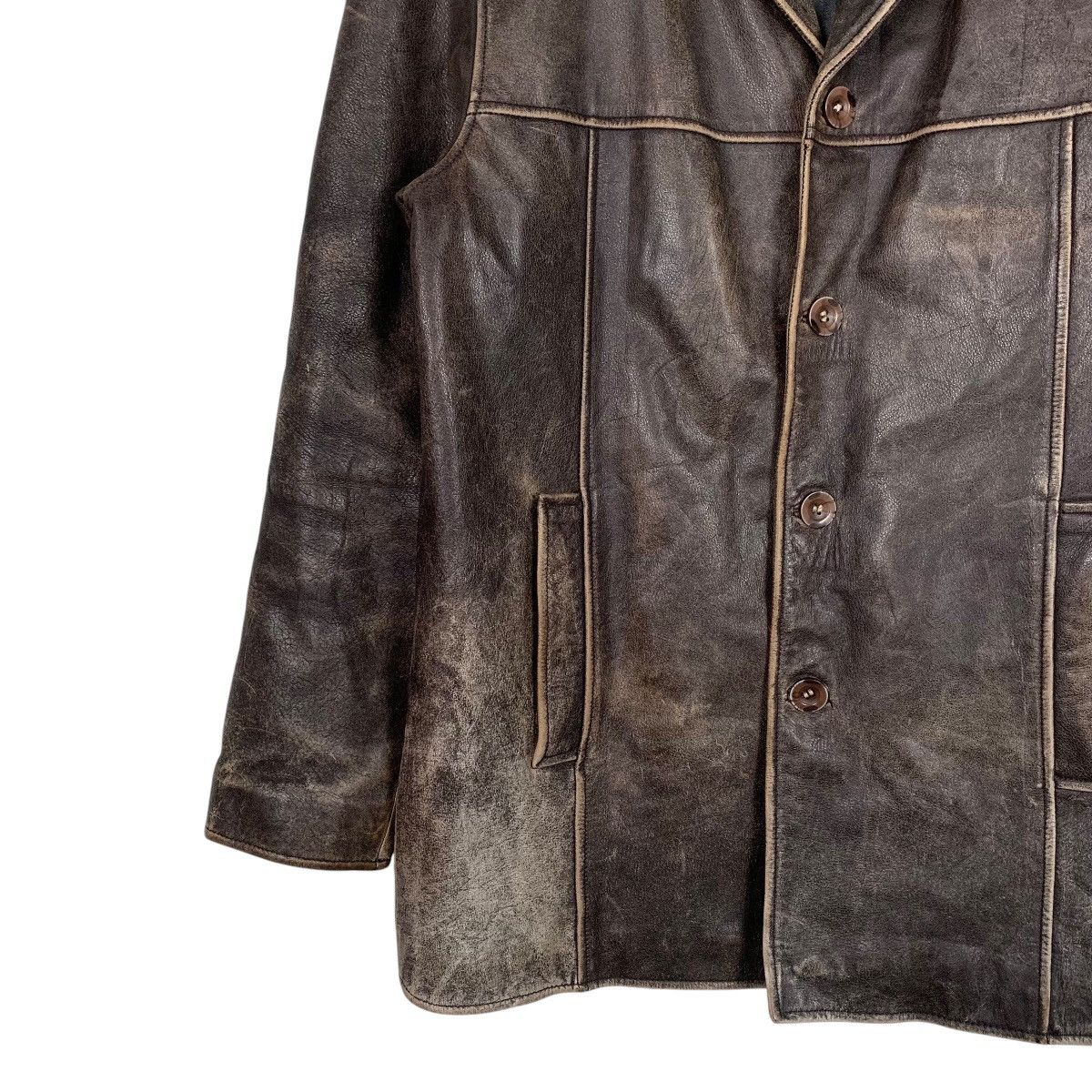 Japanese Brand Vintage Jack And Jones Leather Jacket Size US M / EU 48-50 / 2 - 3 Thumbnail