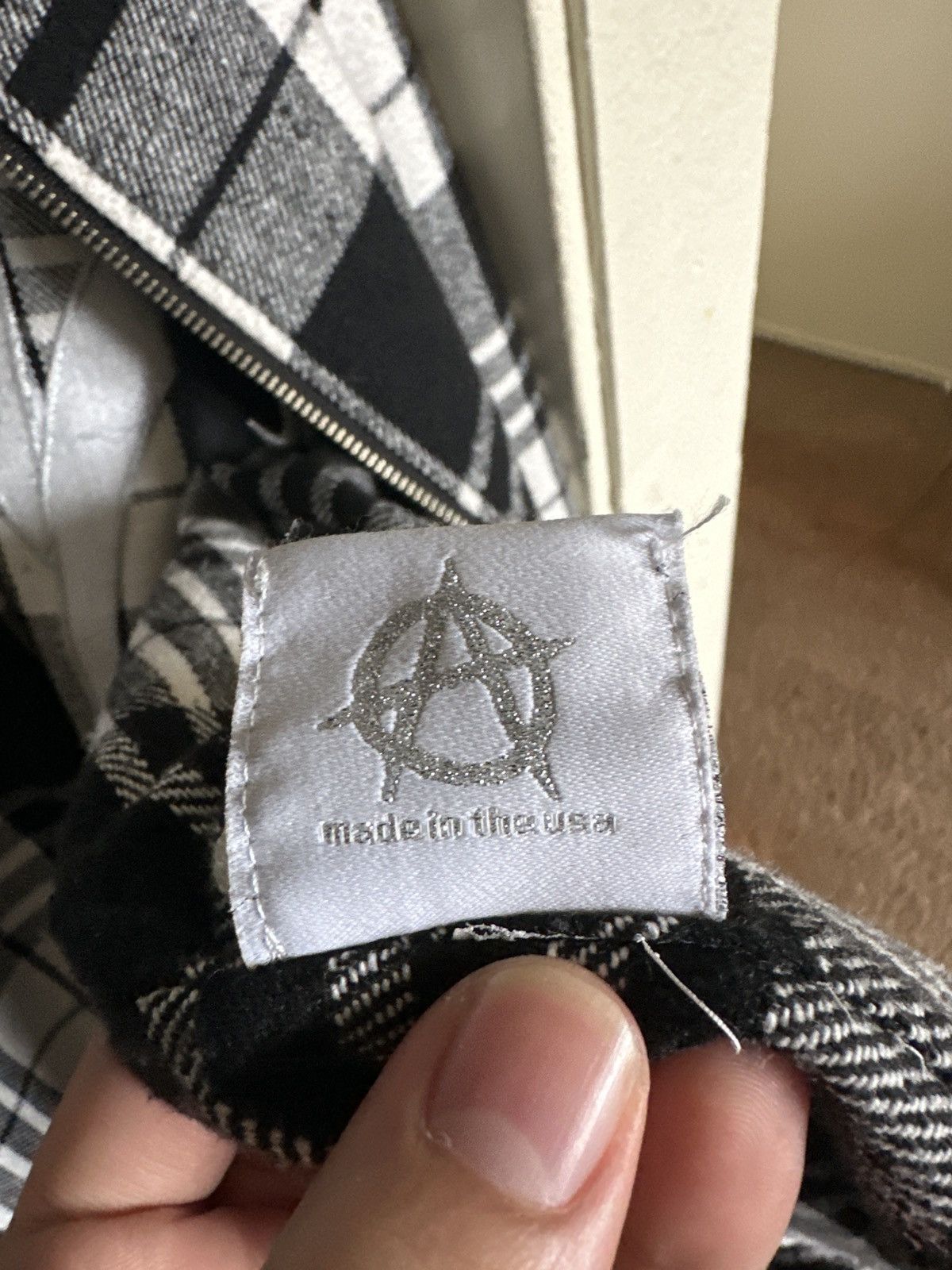 Revenge REVENGE FLANNEL ZIP PLAID JACKET Size US M / EU 48-50 / 2 - 7 Thumbnail