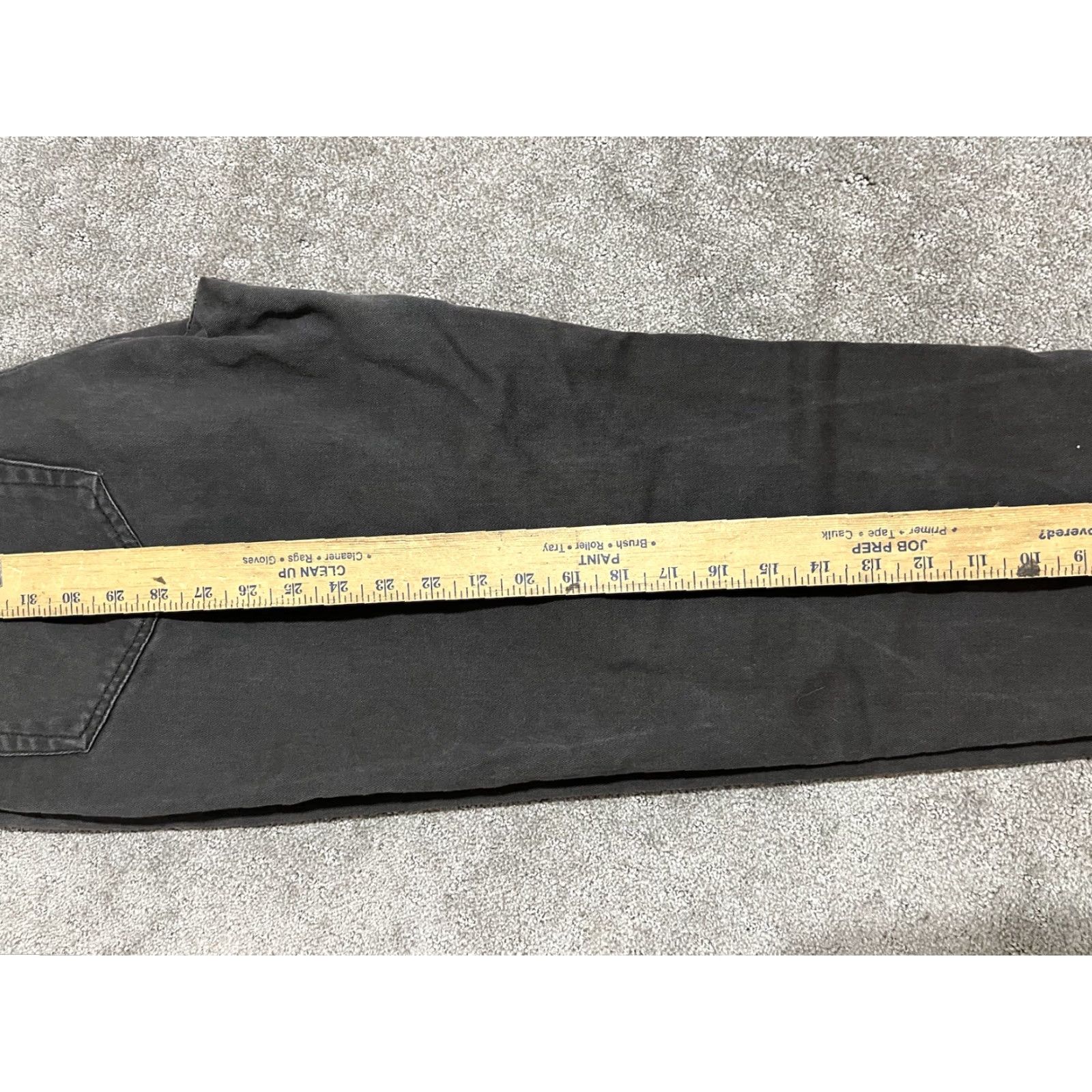 Calvin Klein VINTAGE Calvin Klein Jeans Size 14 Black Denim Made in USA 90s Y2K Metal Womens Size 36" / US 14 / IT 50 - 7 Thumbnail