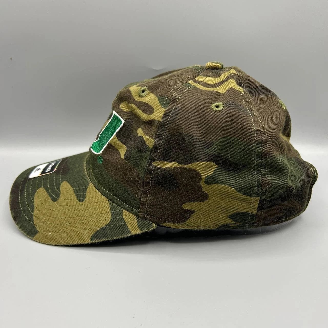 Adidas Miami Hurricanes Hat Women Embroidered Strap Back Cap Cotton Size ONE SIZE - 5 Thumbnail