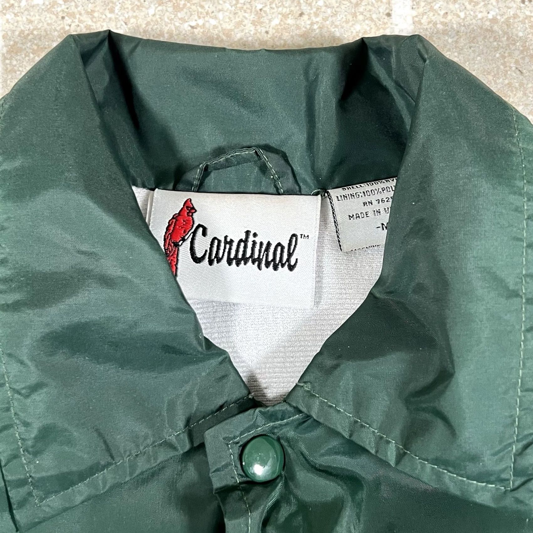 Coach VINTAGE Cardinal Jacket Sundays Skate shop Buffalo Ny Size M Men Nylon Green Windbreaker Jacket Size US M / EU 48-50 / 2 - 5 Thumbnail