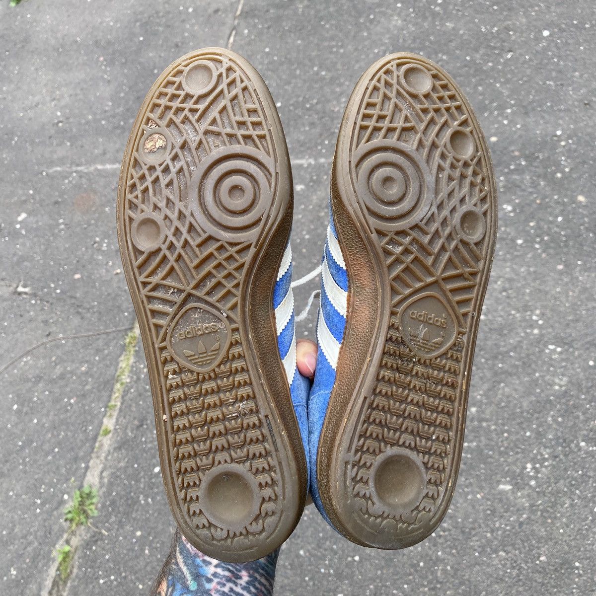 Adidas × Vintage Adidas Handball Spezial vintage rare blue sneakers us 9 Size US 9 / EU 42 - 6 Thumbnail