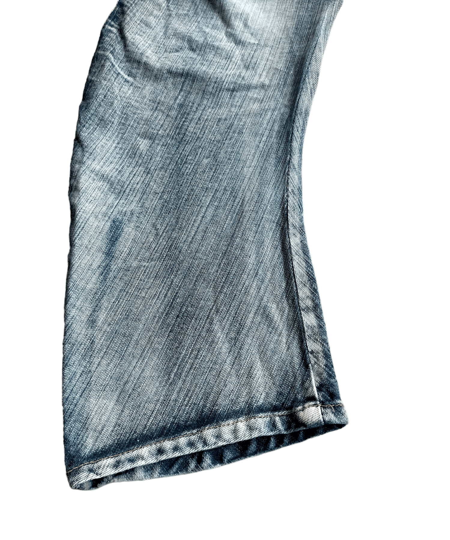 PPFM PPFM Curve Leg Stretch Acid Wash Jeans Size US 33 - 9 Thumbnail
