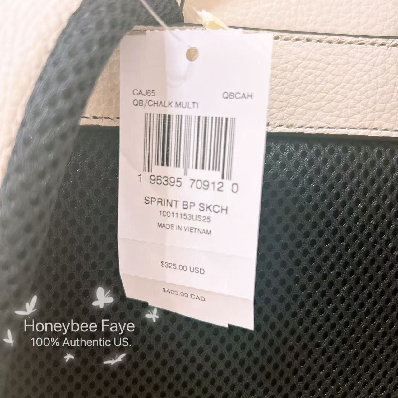 Coach NWT Coach Sprint Backpack With Sketch Print CAJ65 Size ONE SIZE - 5 Thumbnail