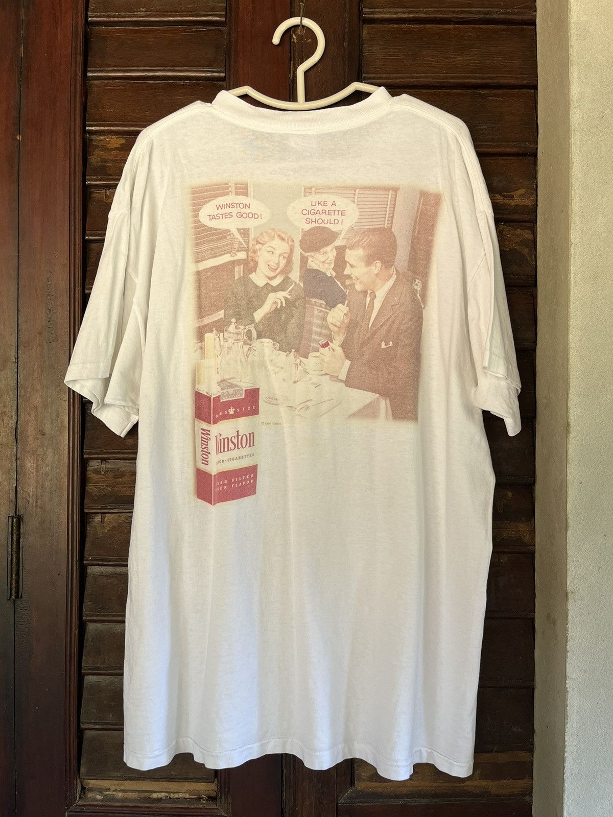 Camel The 90’s Winston cigarettes tee Size US XL / EU 56 / 4 - 2 Thumbnail