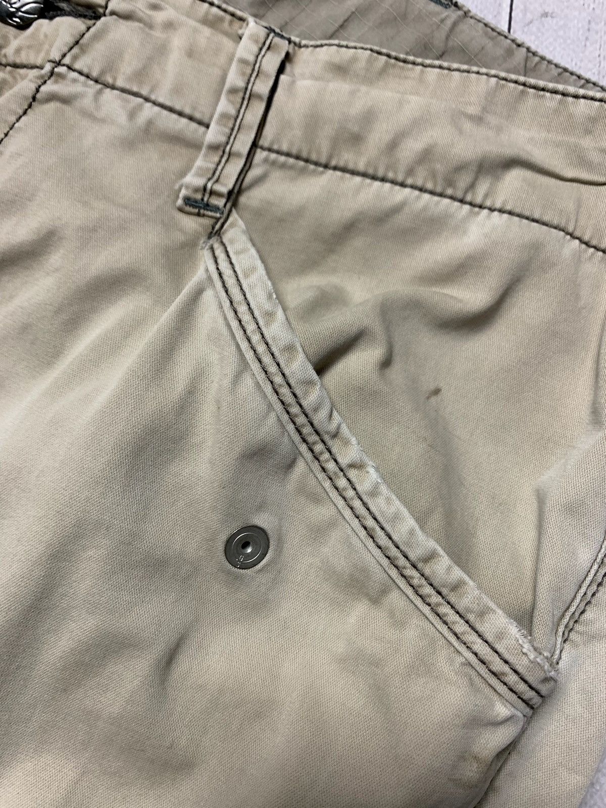 G-Star Vintage G Star Raw cargo pants multi pocket distressed Y2K Size US 33 - 7 Thumbnail