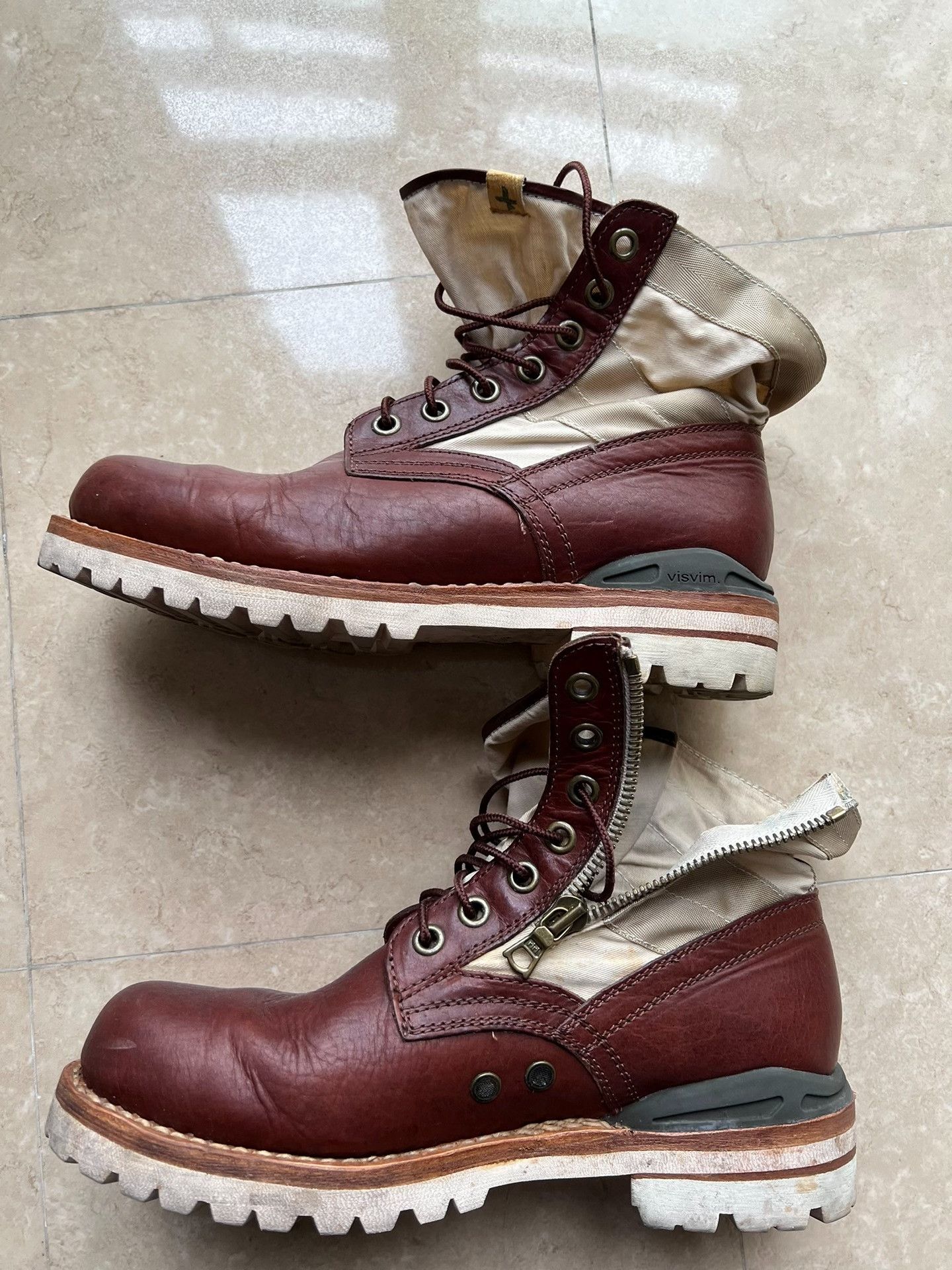 Visvim Visvim 7HOLE 73-FOLK Military Boots Size US 9.5 / EU 42-43 - 1 Thumbnail