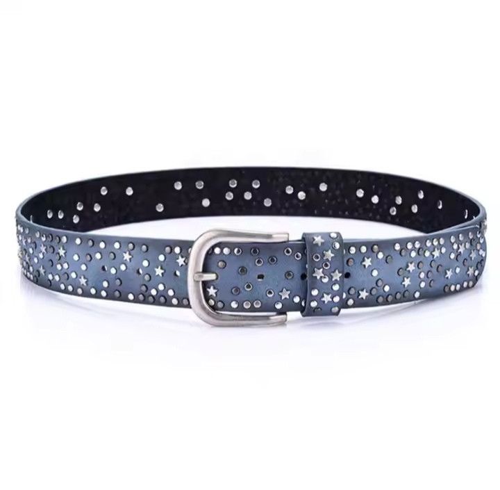 Japanese Brand × Vintage Women Tiny Star Pin Belt Size ONE SIZE - 5 Thumbnail