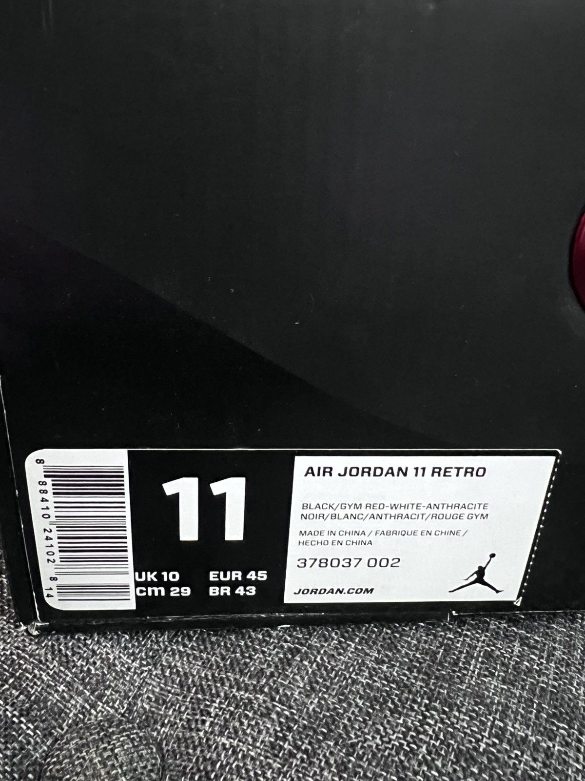 Jordan Brand Jordan 11 '72-10' Size US 11 / EU 44 - 12 Thumbnail