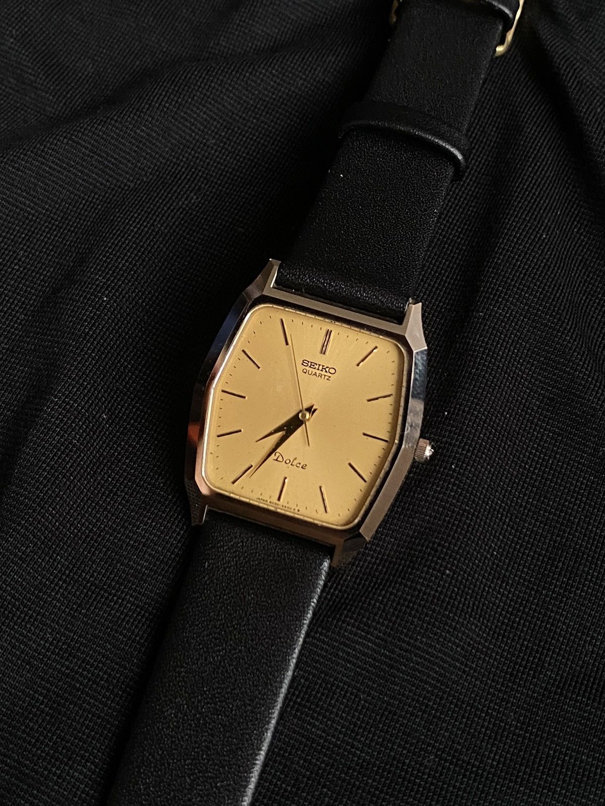 Japanese Brand × Seiko × Vintage Vintage Seiko Dolce Gold 6030 5480 Anti Scratch Japan Size ONE SIZE - 6 Thumbnail