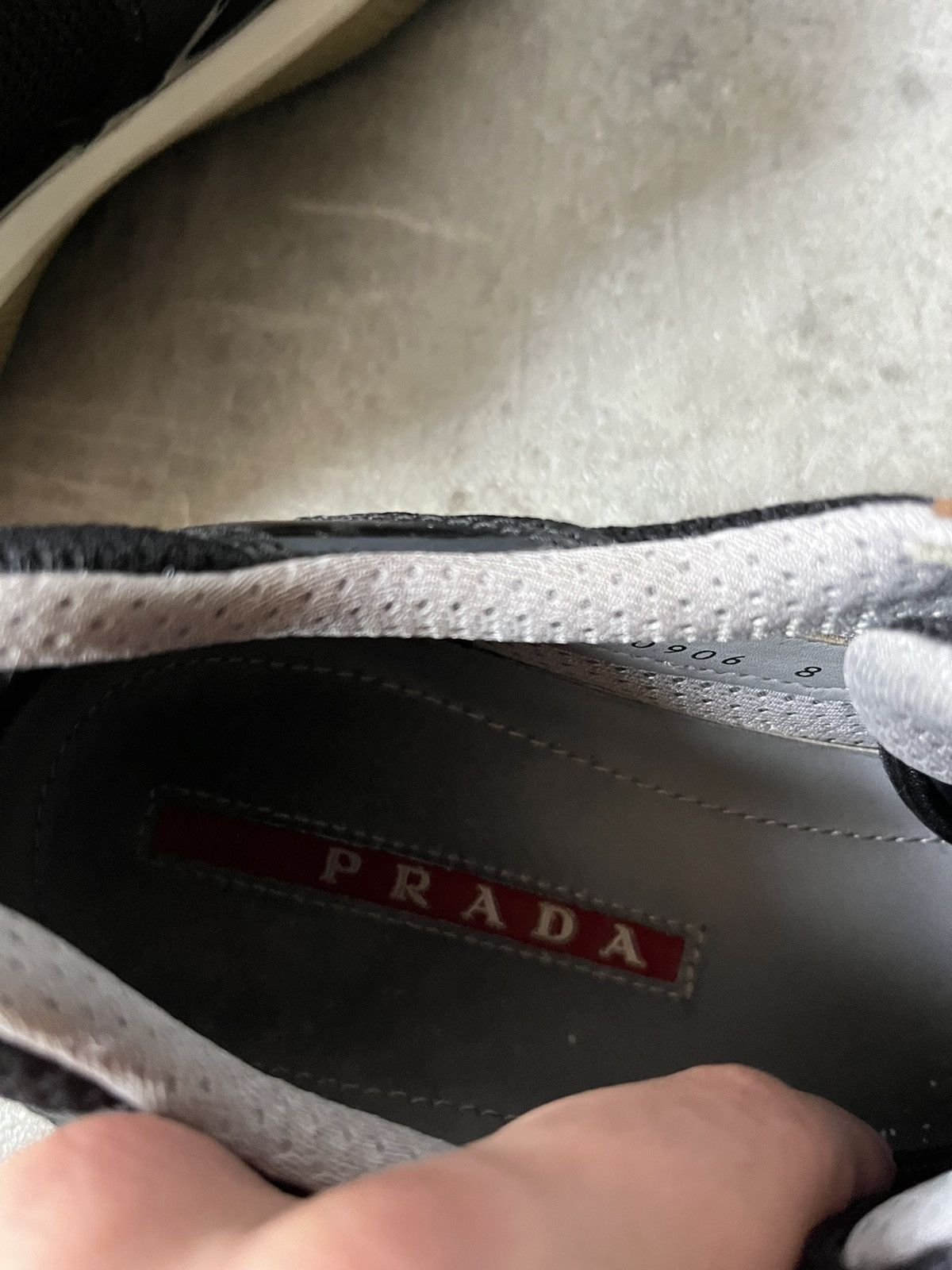 Prada Vintage Prada american cup low shoes orange navy Size US 9 / EU 42 - 18 Thumbnail