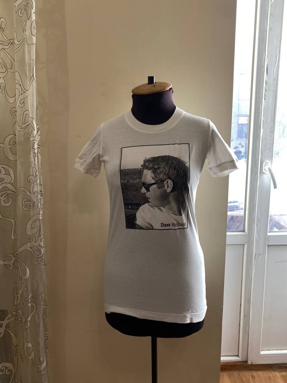 Dolce & Gabbana DOLCE & GABBANA Neck McQueen T-shirt Cotton WOMENS Size 42 Size M / US 6-8 / IT 42-44 - 1 Thumbnail