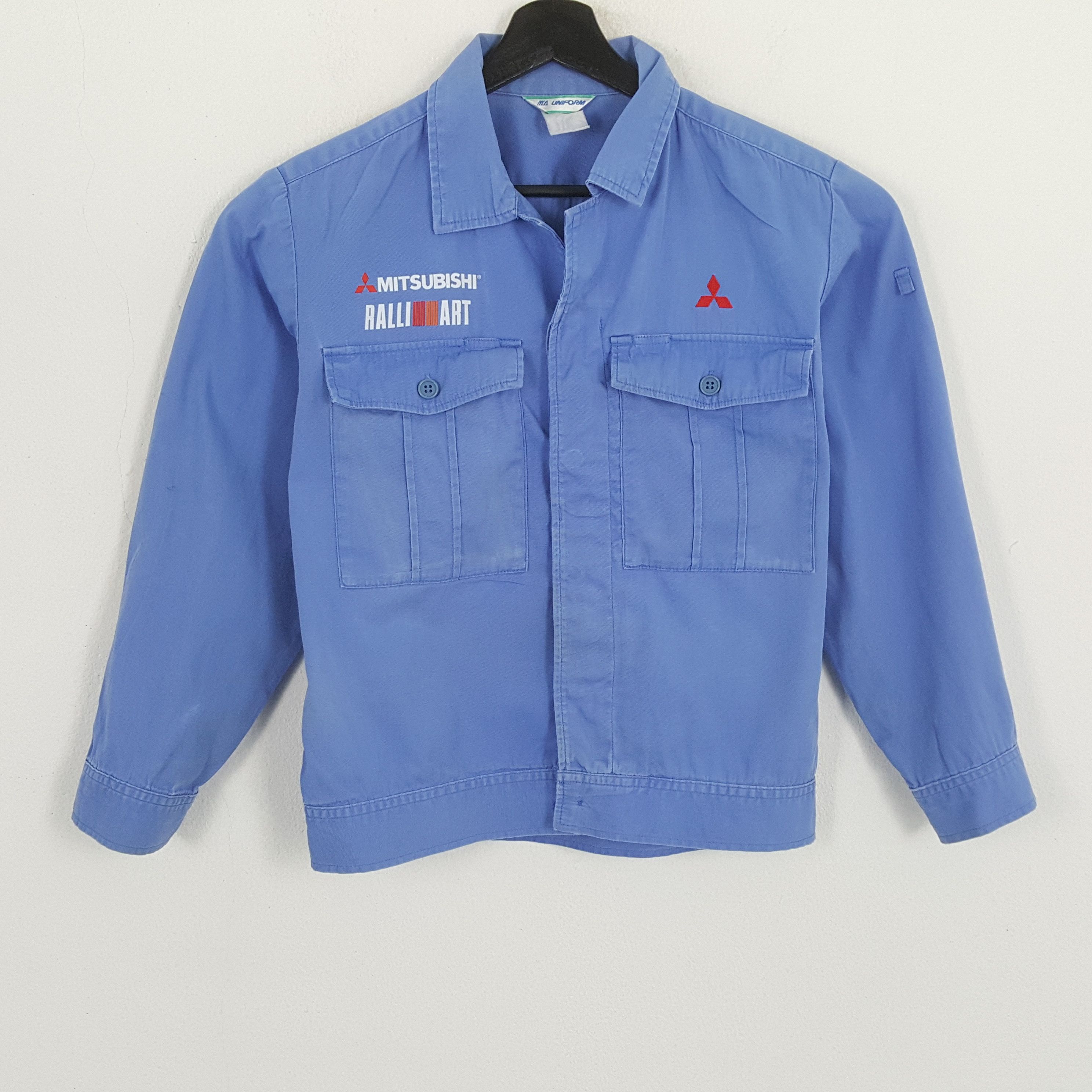 Japanese Brand × Vintage MITSUBISHI RALLI ART Japanese Motorsports Custom Jacket Size US S / EU 44-46 / 1 - 3 Thumbnail
