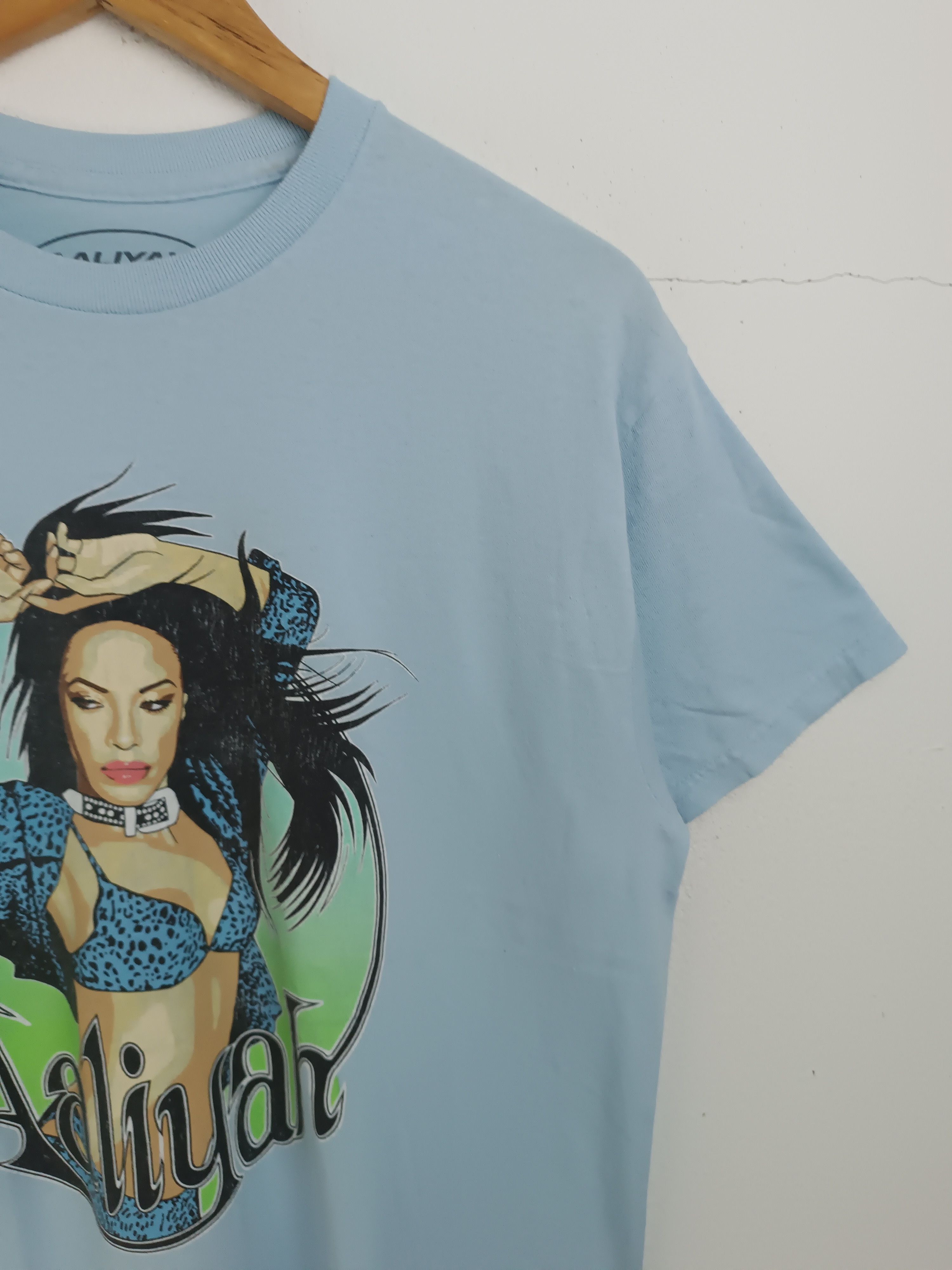 Rap Tees VINTAGE AALIYAH SEXY TEE tupac biggie left eye Size US M / EU 48-50 / 2 - 6 Thumbnail
