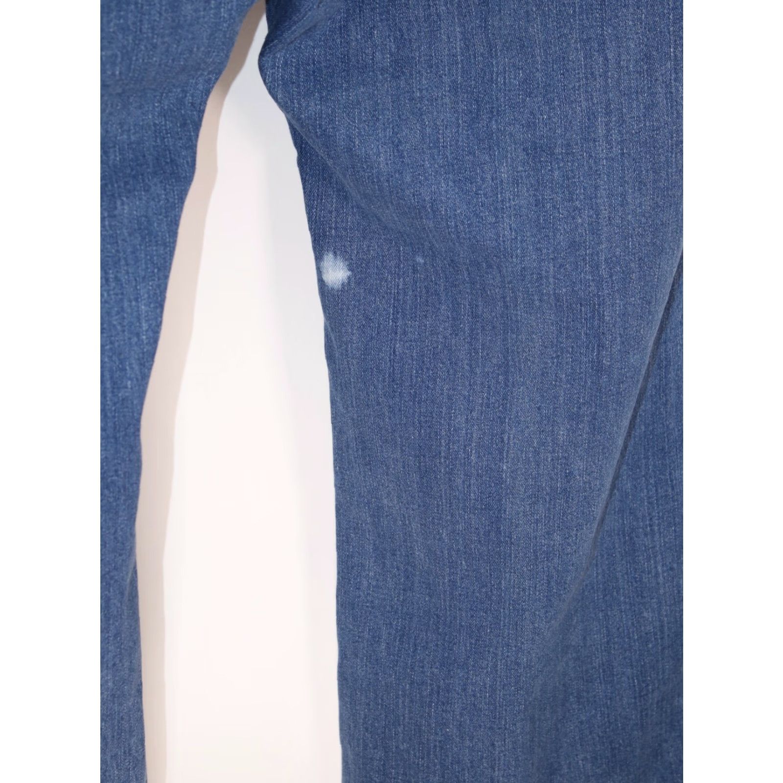 CO Liz & Co Plus Size Bootcut Jeans 12W High Rise Stretch Denim Blue 42X30 Womens Size 42" / US 20 - 5 Thumbnail