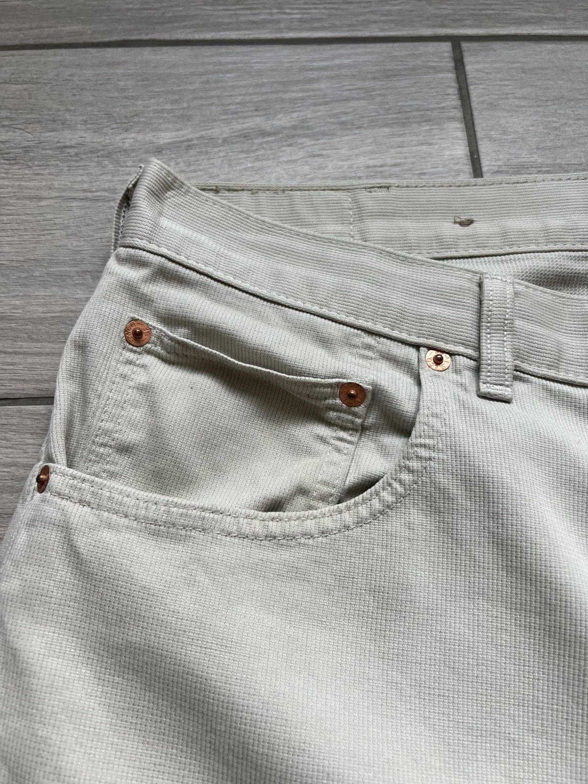 Levi's Vintage Levi's 702 BIG E Sandy Corduroy Jeans Rare Size US 32 / EU 48 - 14 Thumbnail