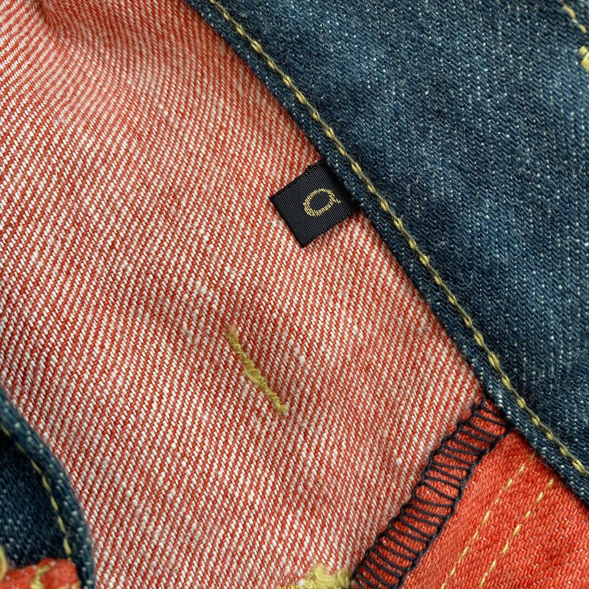 Kapital Kapital P.R.C Flared Twotone Denim Pants Size US 28 / EU 44 - 11 Thumbnail