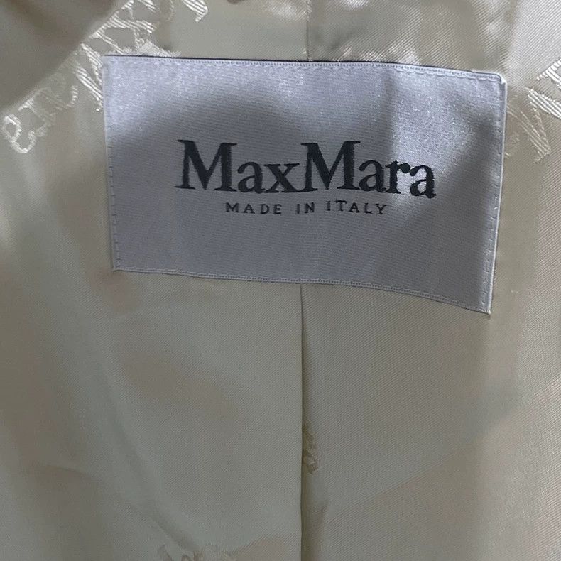 Max Mara Max Mara Cream long teddy coat Size S / US 4 / IT 40 - 3 Thumbnail