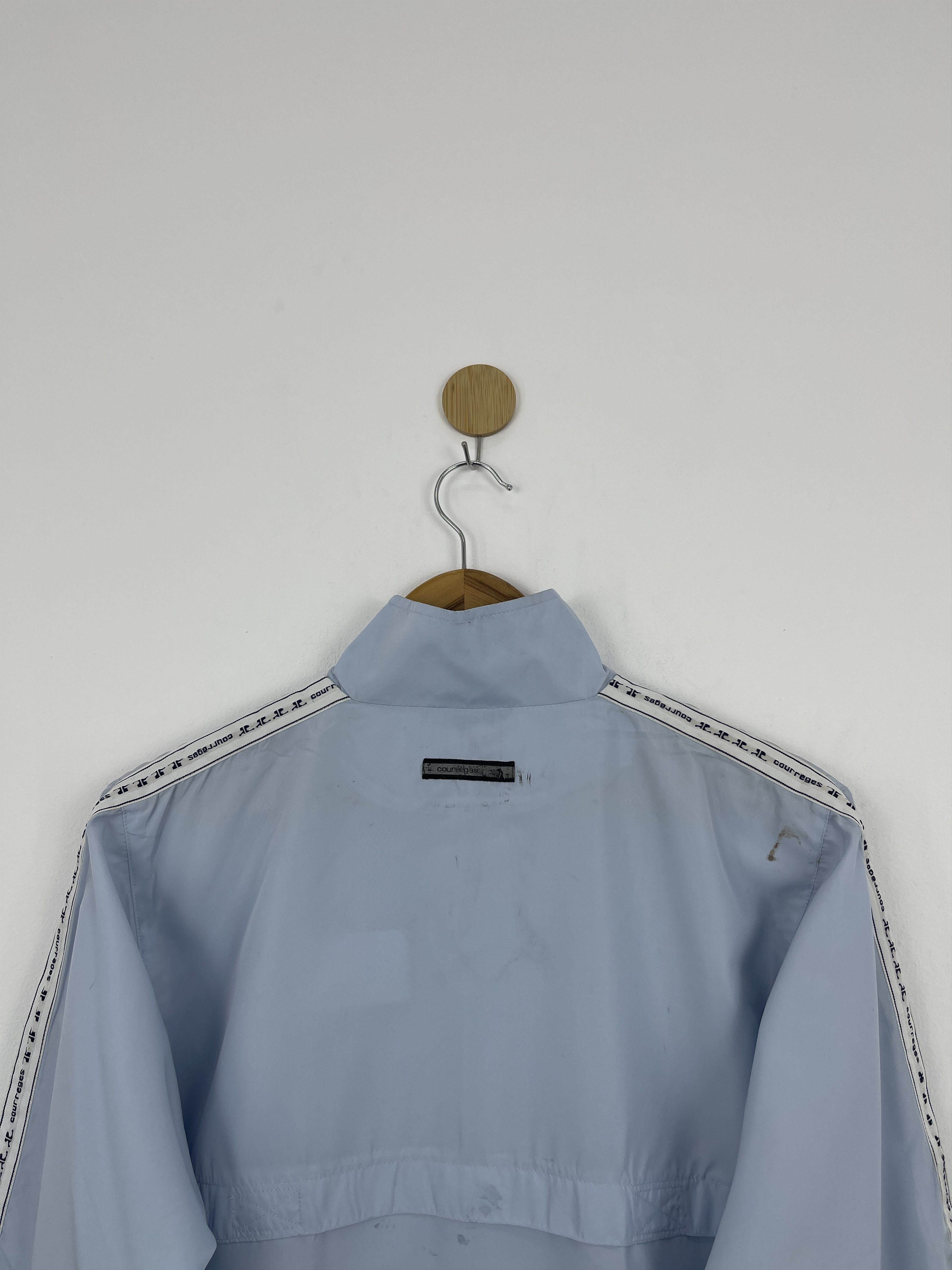 Andre Courreges Vintage Courreges Paris Light Blue Jacket JA0023 Size US S / EU 44-46 / 1 - 4 Thumbnail