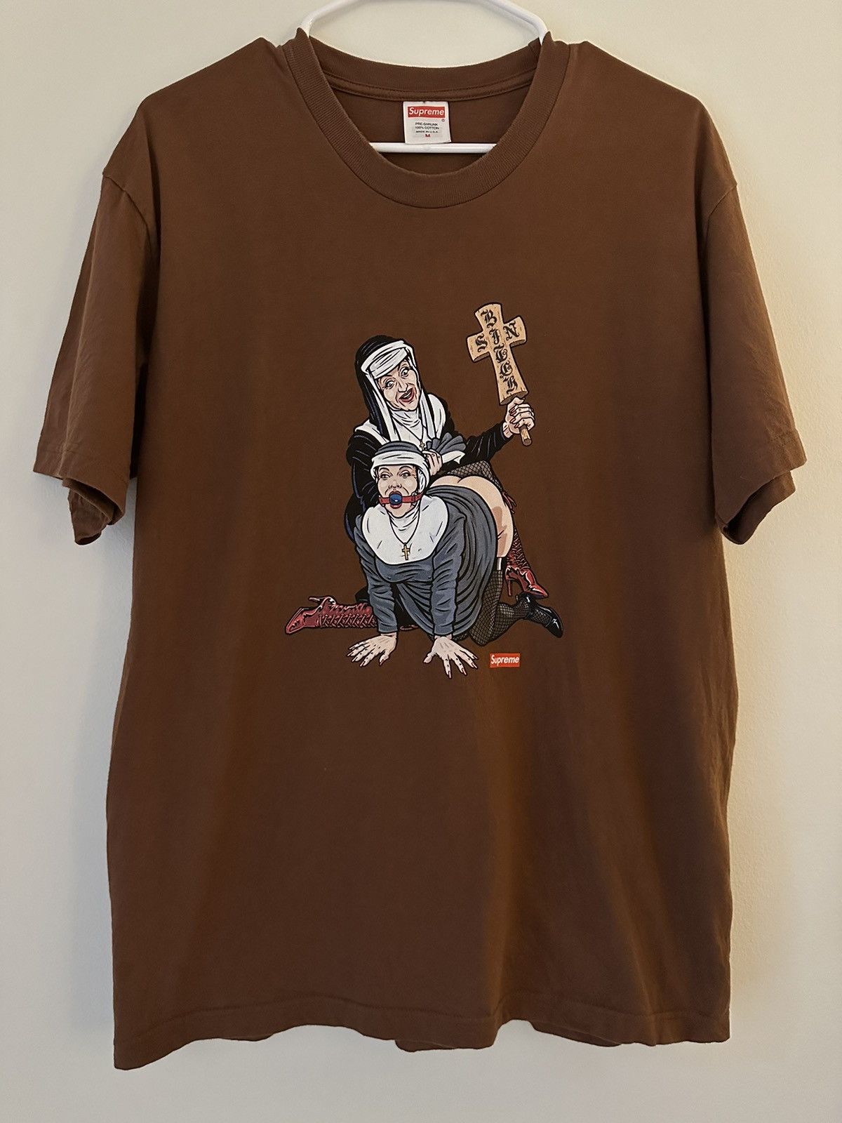 Supreme Supreme Nuns Tee Size US M / EU 48-50 / 2 - 1 Thumbnail