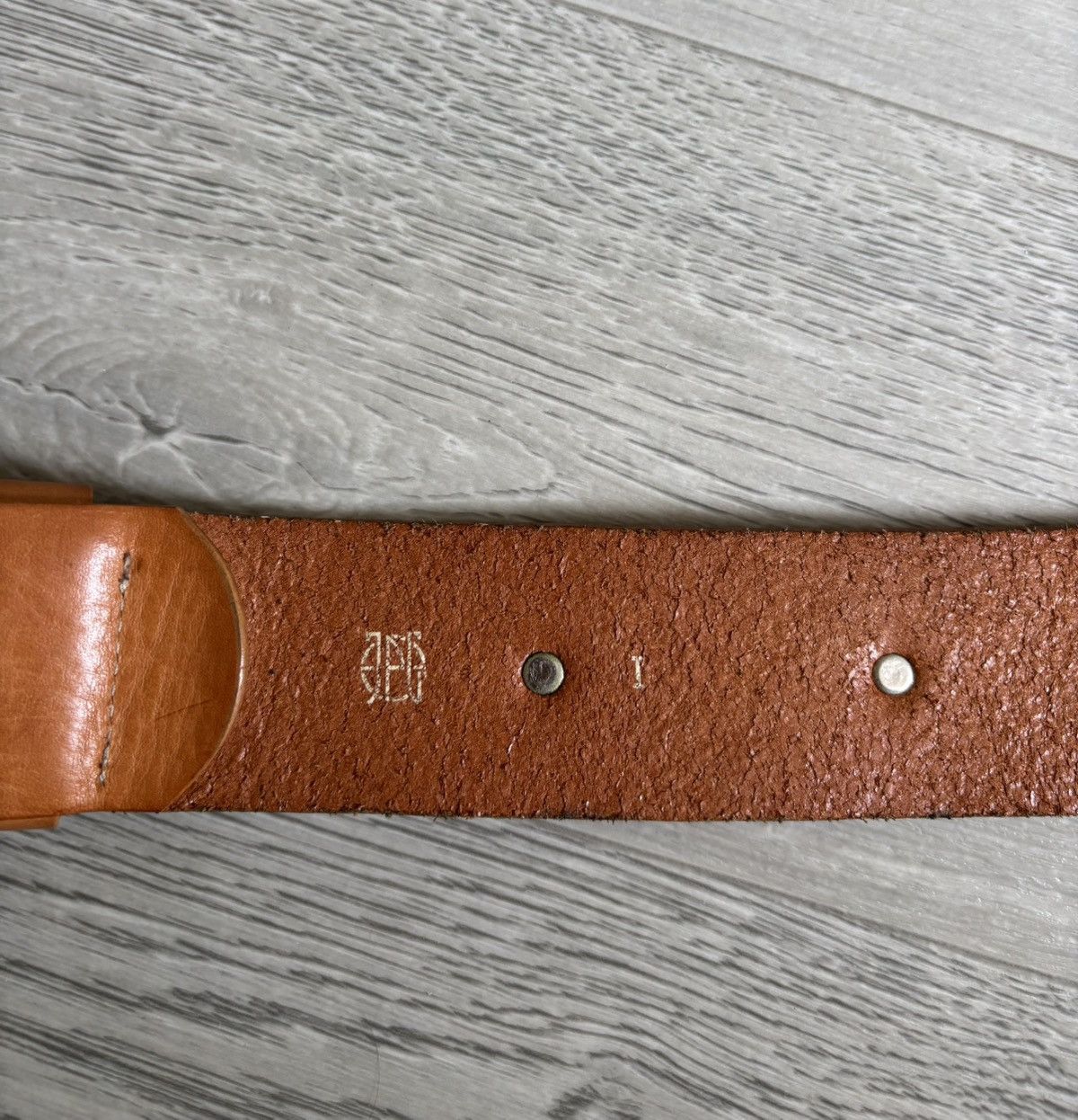 Jean Paul Gaultier × Vintage Jean Paul Gaultier JPG Leather Belt Metal Logo Archive Size ONE SIZE - 8 Thumbnail