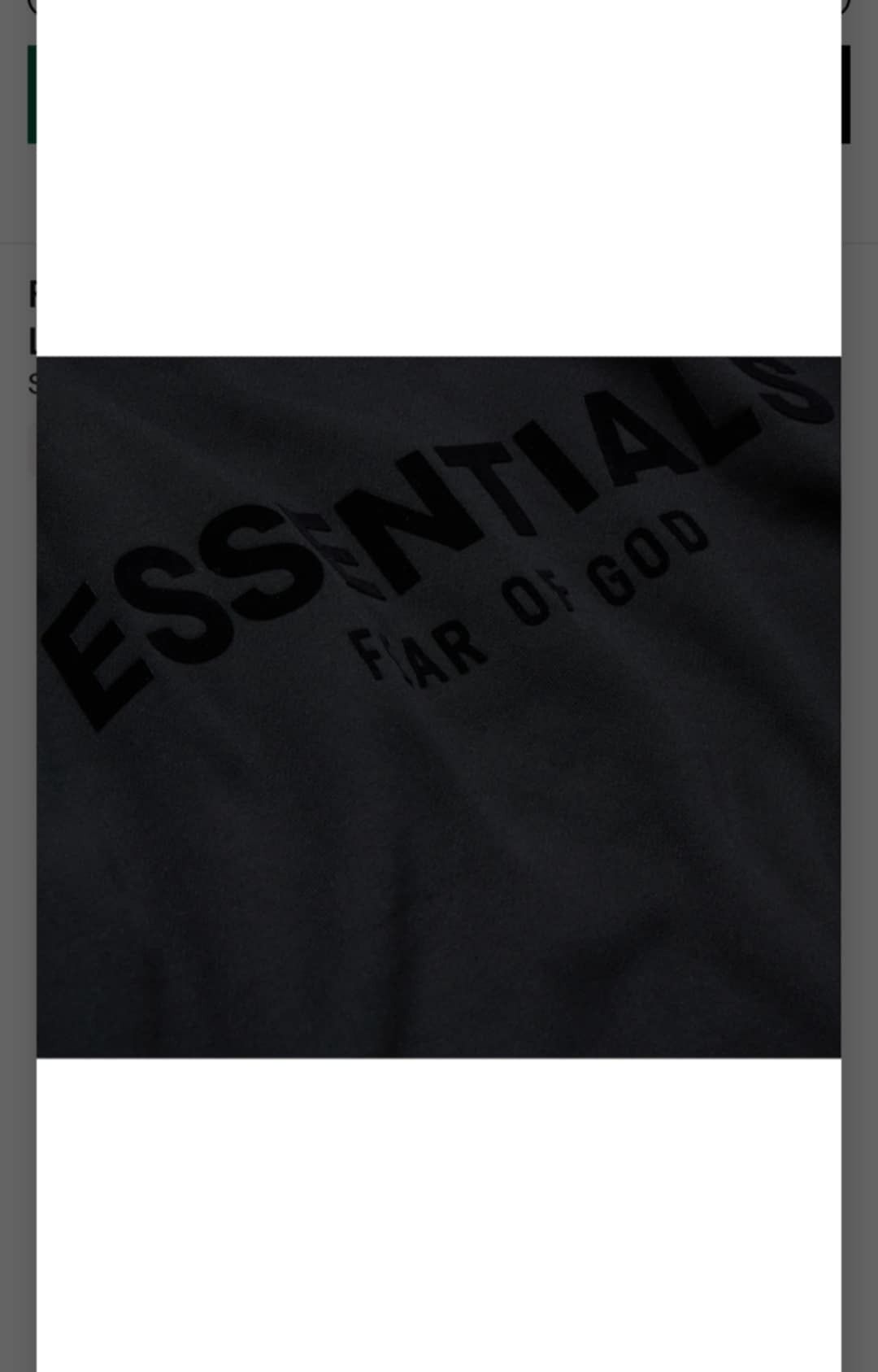 Fear of God sz L Fear of God Essentials Pullover Chest Logo stretch limo Size US L / EU 52-54 / 3 - 3 Thumbnail