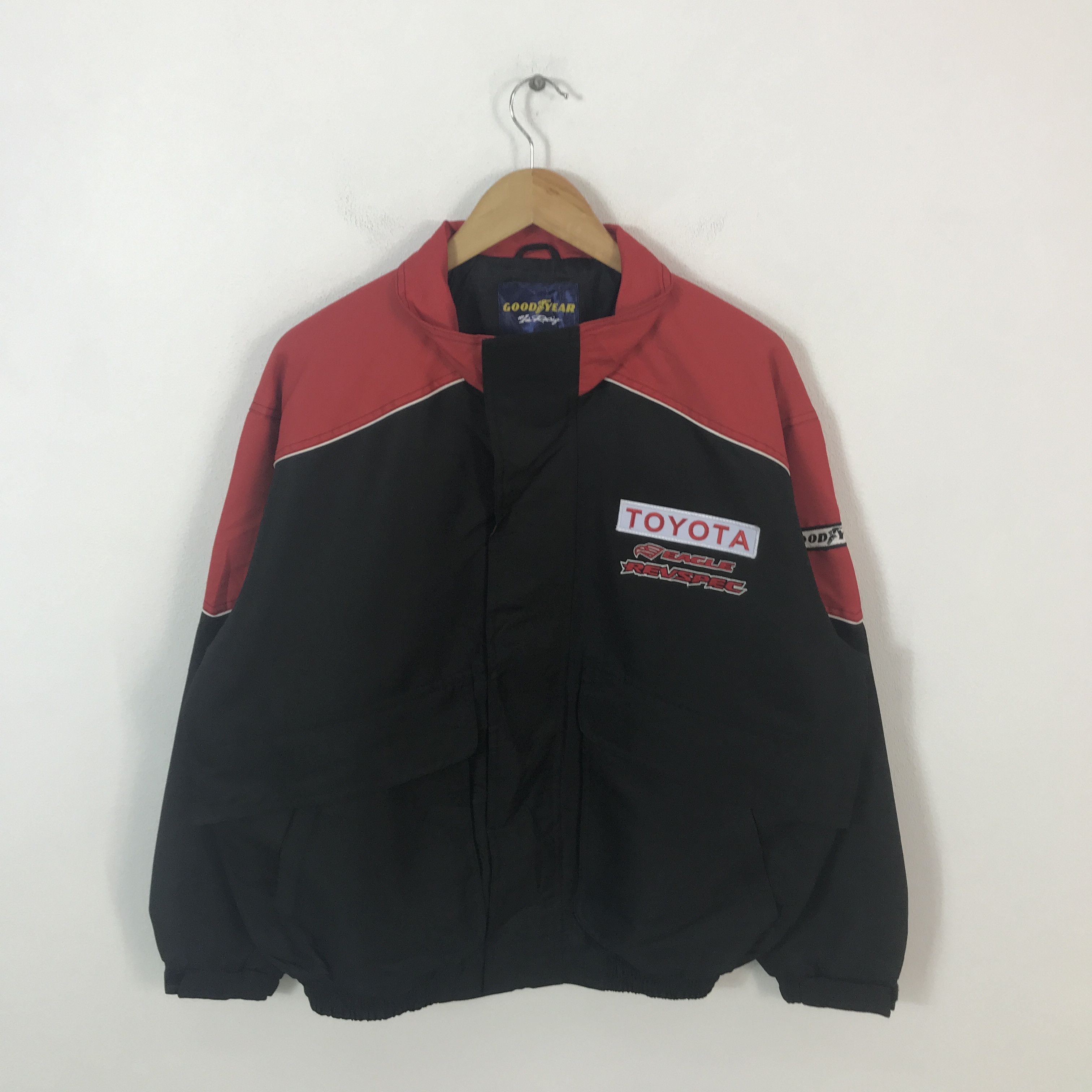 Sports Specialties Vtg Toyota xgood year racing Japan jacket Size US L / EU 52-54 / 3 - 2 Thumbnail