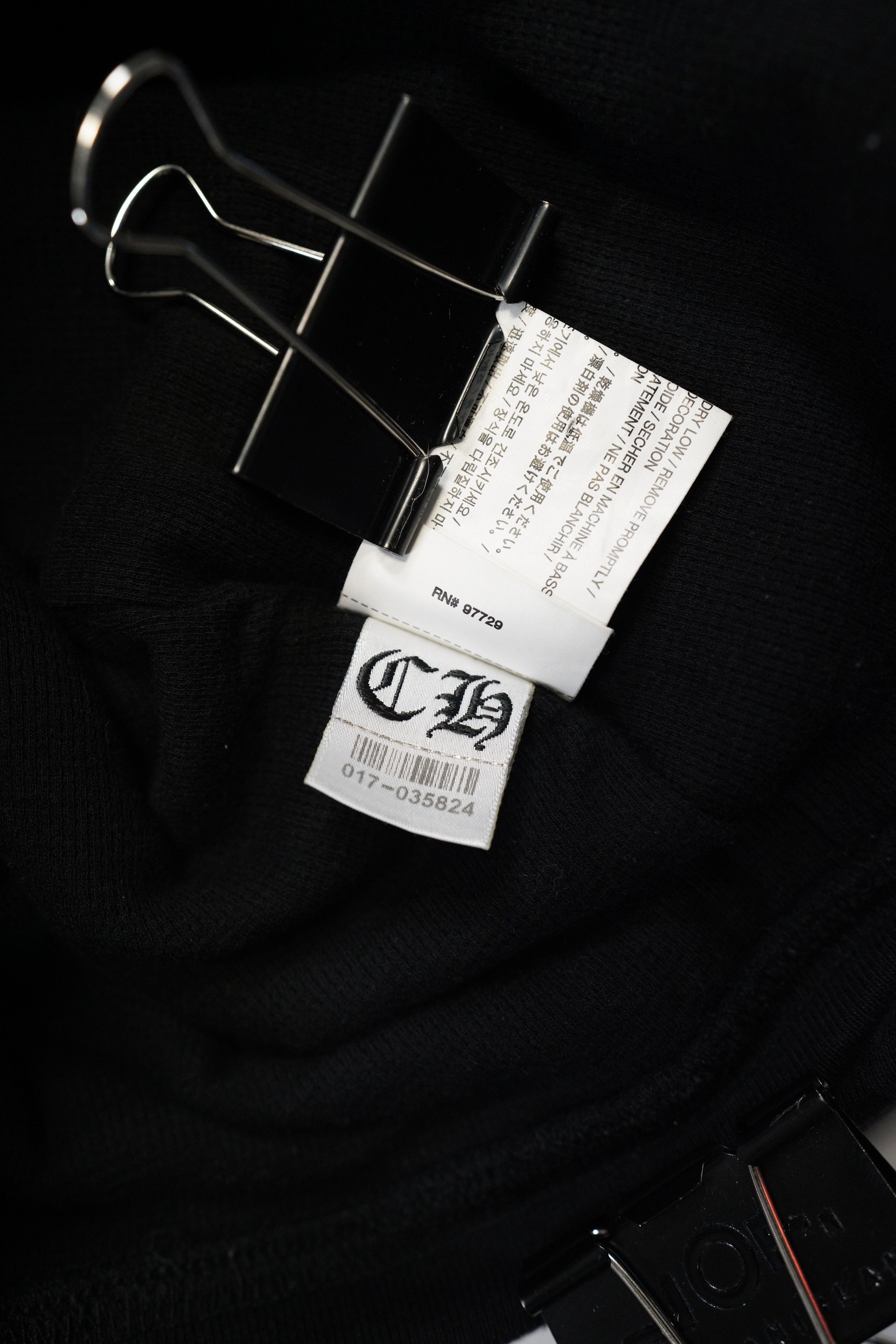 Chrome Hearts Chrome Hearts Red Horseshoe Waffle Zip Up Hoodie Size US XL / EU 56 / 4 - 14 Thumbnail