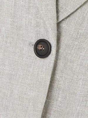 Brunello Cucinelli o1y0725 Blazer in Gray Size XS / US 0-2 / IT 36-38 - 4 Thumbnail