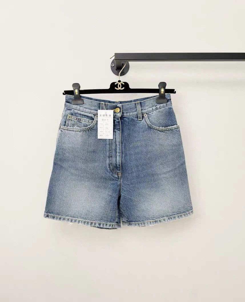 Gucci Gucci denim mid-calf pants Size 25" / US 0 / IT 36 - 1 Thumbnail