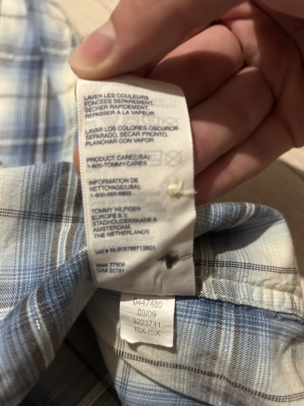 Tommy Hilfiger Heritage Hilfiger Denim basic striped shirt Size US M / EU 48-50 / 2 - 8 Thumbnail