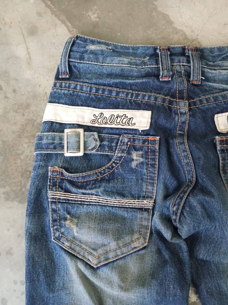 Hysteric Glamour A06 Lolita by Concert Club Flare Jeans Size 31" - 7 Thumbnail