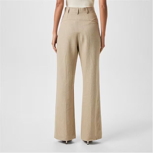 Jacquemus o1g2r1mq1024 Trousers in Beige Size 25" / US 0 / IT 36 - 5 Thumbnail