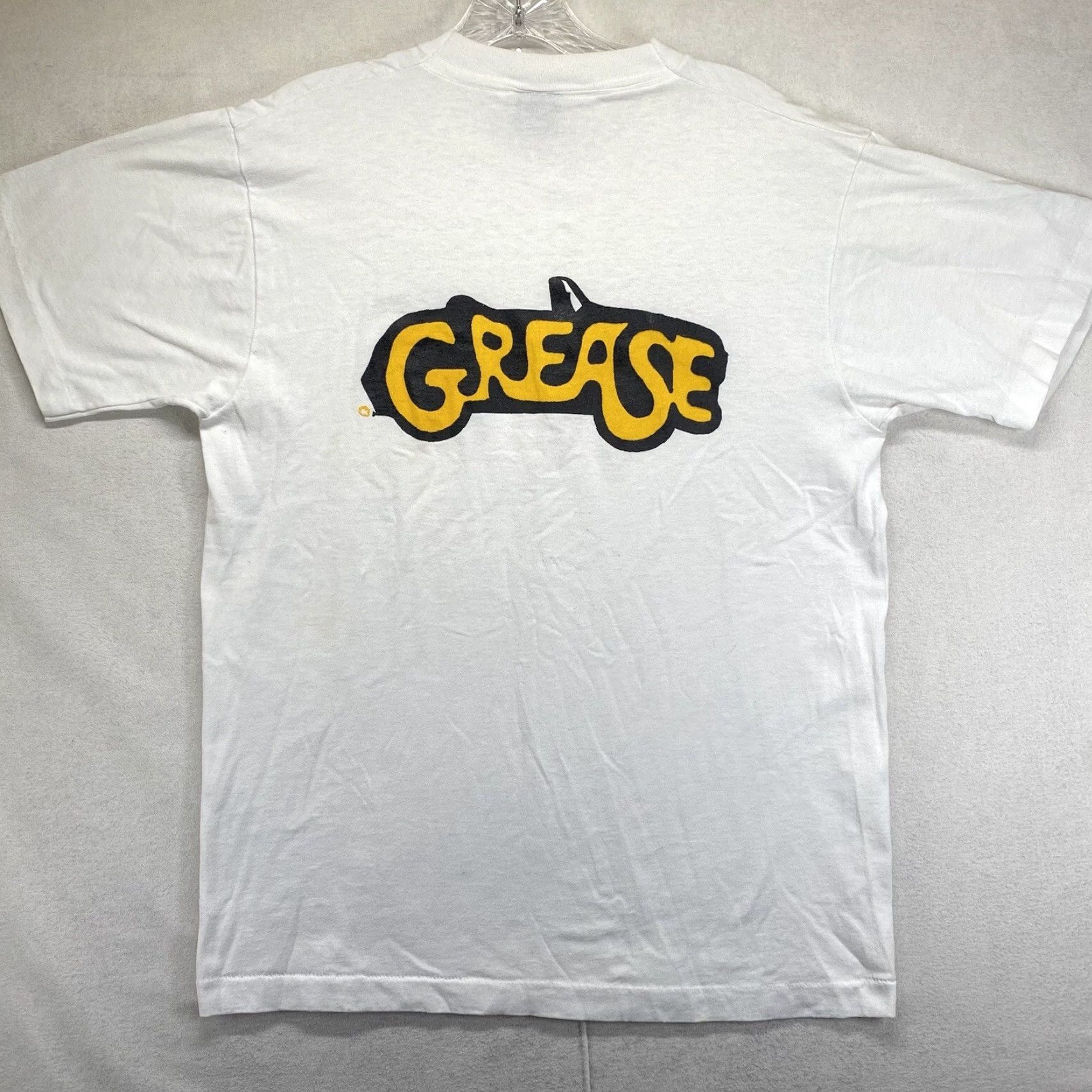 Fruit Of The Loom VINTAGE Grease Shirt Medium High School Musical Band Single Stitch T Shirt Size US M / EU 48-50 / 2 - 3 Thumbnail