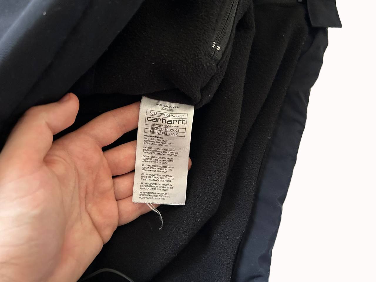 Carhartt Wip Carhartt WIP Nimbus Pullover anorak jacket Size US S / EU 44-46 / 1 - 8 Thumbnail