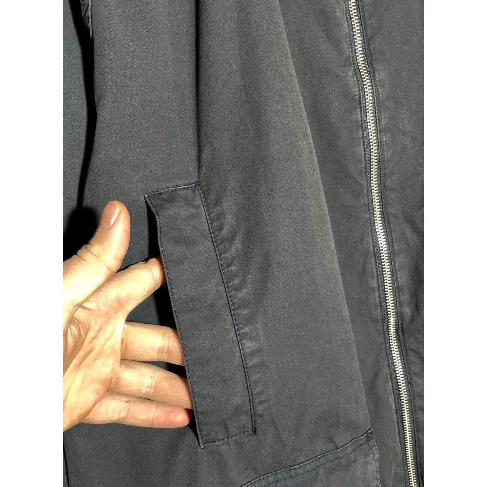 Barbour Barbour Jacket Dark Blue Cotton Zip Quilt Collar Men XL Casual Outdoor Vintage: No Size US XL / EU 56 / 4 - 6 Thumbnail