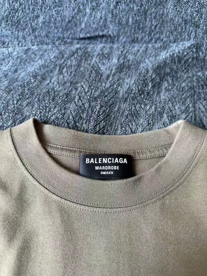 Balenciaga Balenciaga Military Green Short Sleeve Shirt-2506 Size US S / EU 44-46 / 1 - 3 Thumbnail