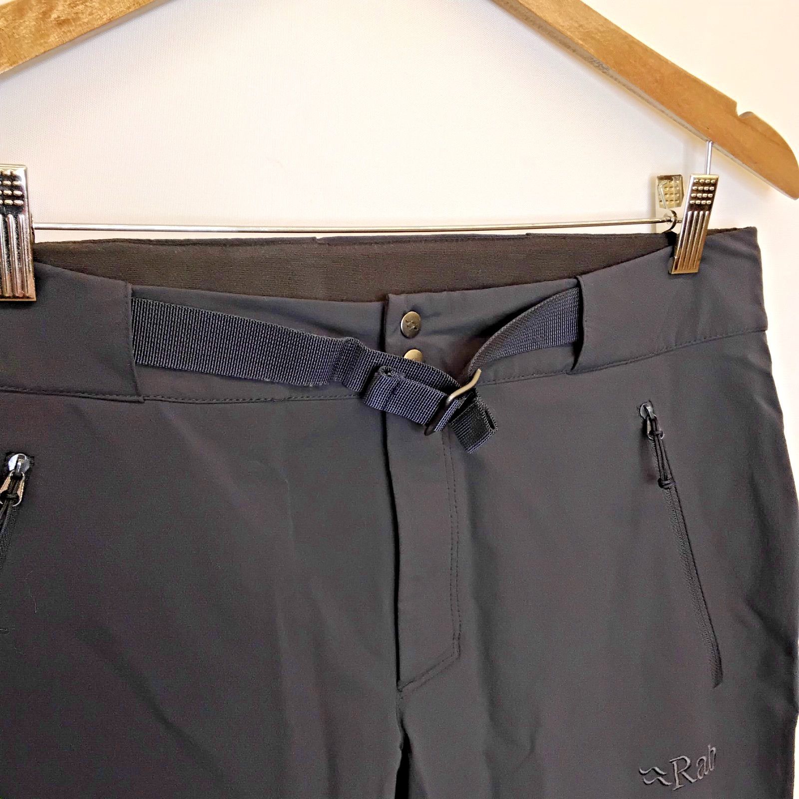 Rab Rab Matrix Pants Men's 30x30 Gray Softshell Hiking Belted Size US 30 / EU 46 - 4 Thumbnail