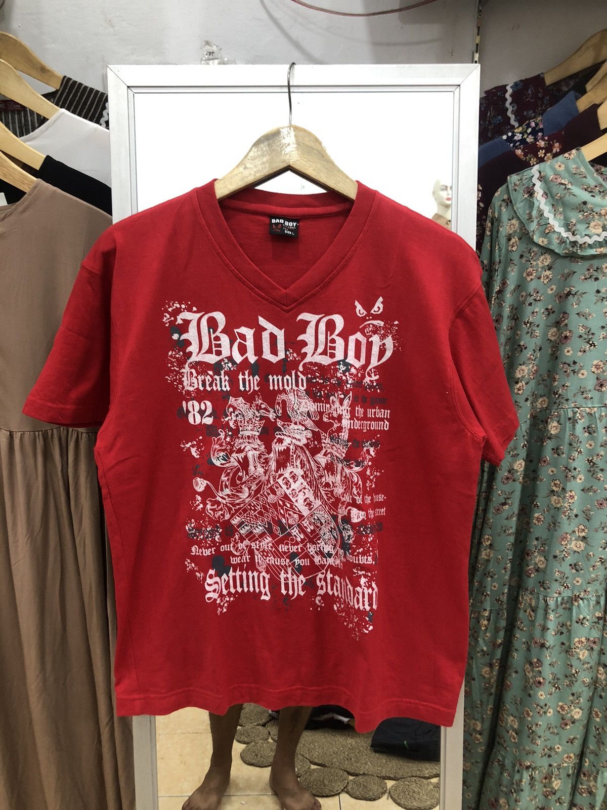 Japanese Brand Y2K Badboy Poem Punk Rock Gothic Tee Size US L / EU 52-54 / 3 - 1 Thumbnail