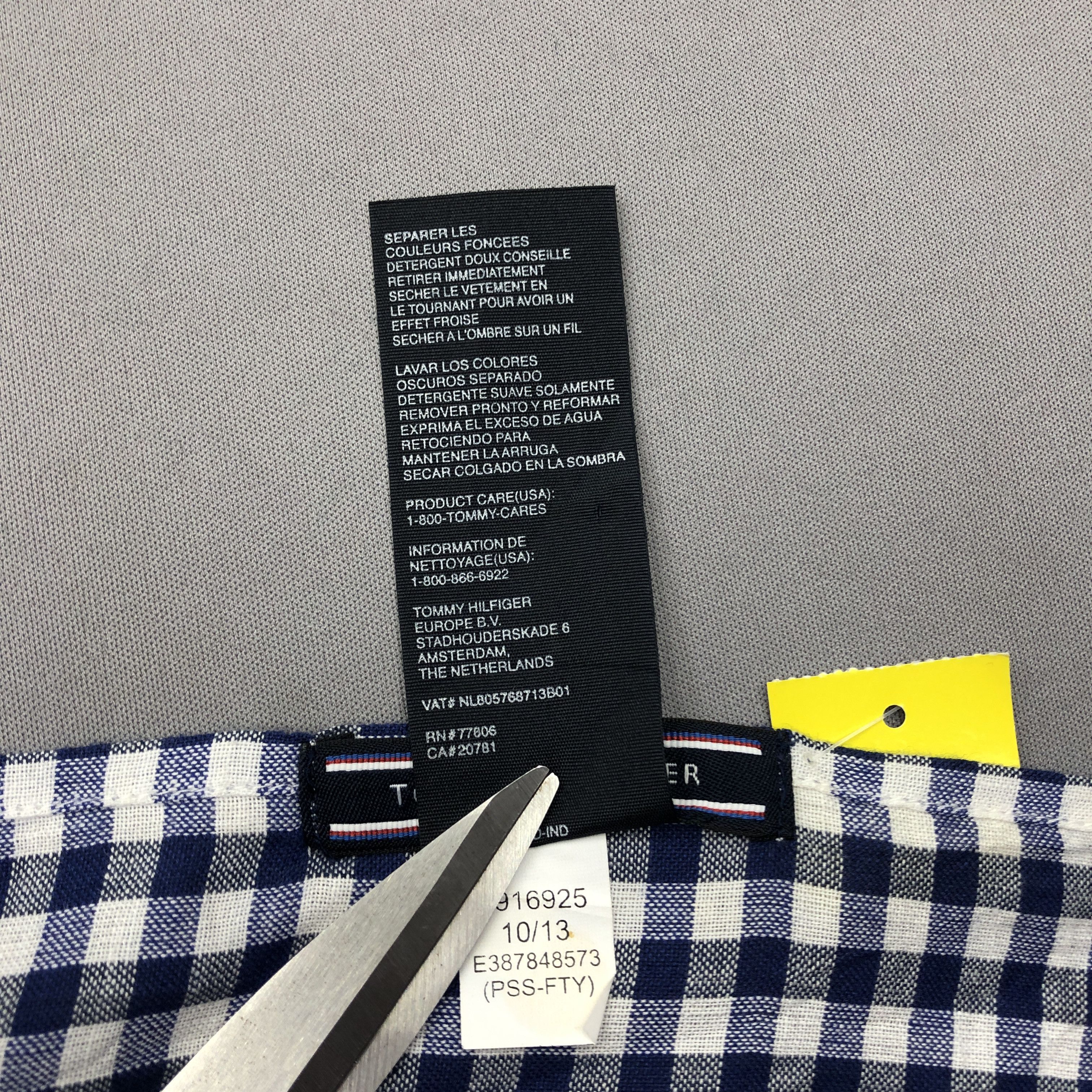 Tommy Hilfiger Vintage Tommy Hilfiger Scarf Muffler Wool Cashmere Scarves Size ONE SIZE - 6 Thumbnail