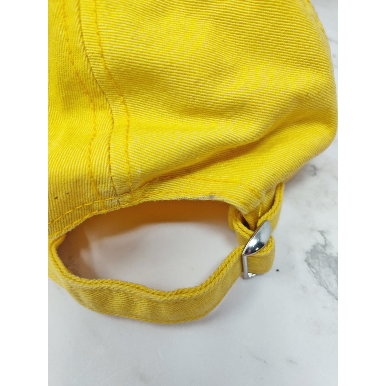 Disney Disneyland Muted Yellow Baseball Cap Well Worn & Retro Style Size ONE SIZE - 4 Thumbnail