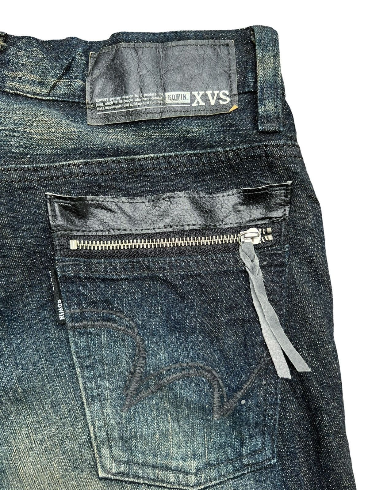 Edwin Edwin XVS Thunder Straight Cut Denim Jeans 32x33 Size US 32 / EU 48 - 7 Thumbnail