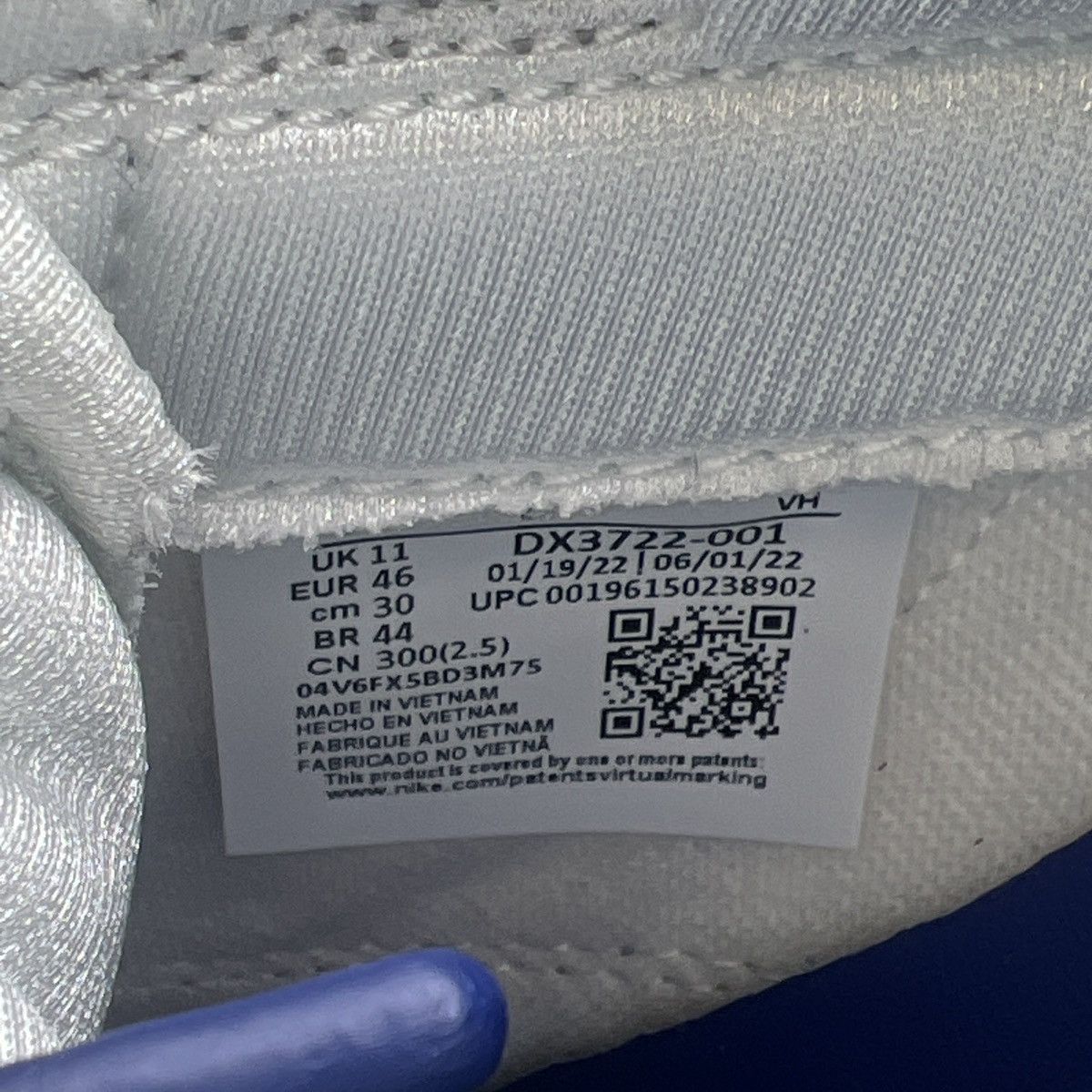 Nike Nike dunk low wolf grey pure platinum Size US 12 / EU 45 - 9 Thumbnail