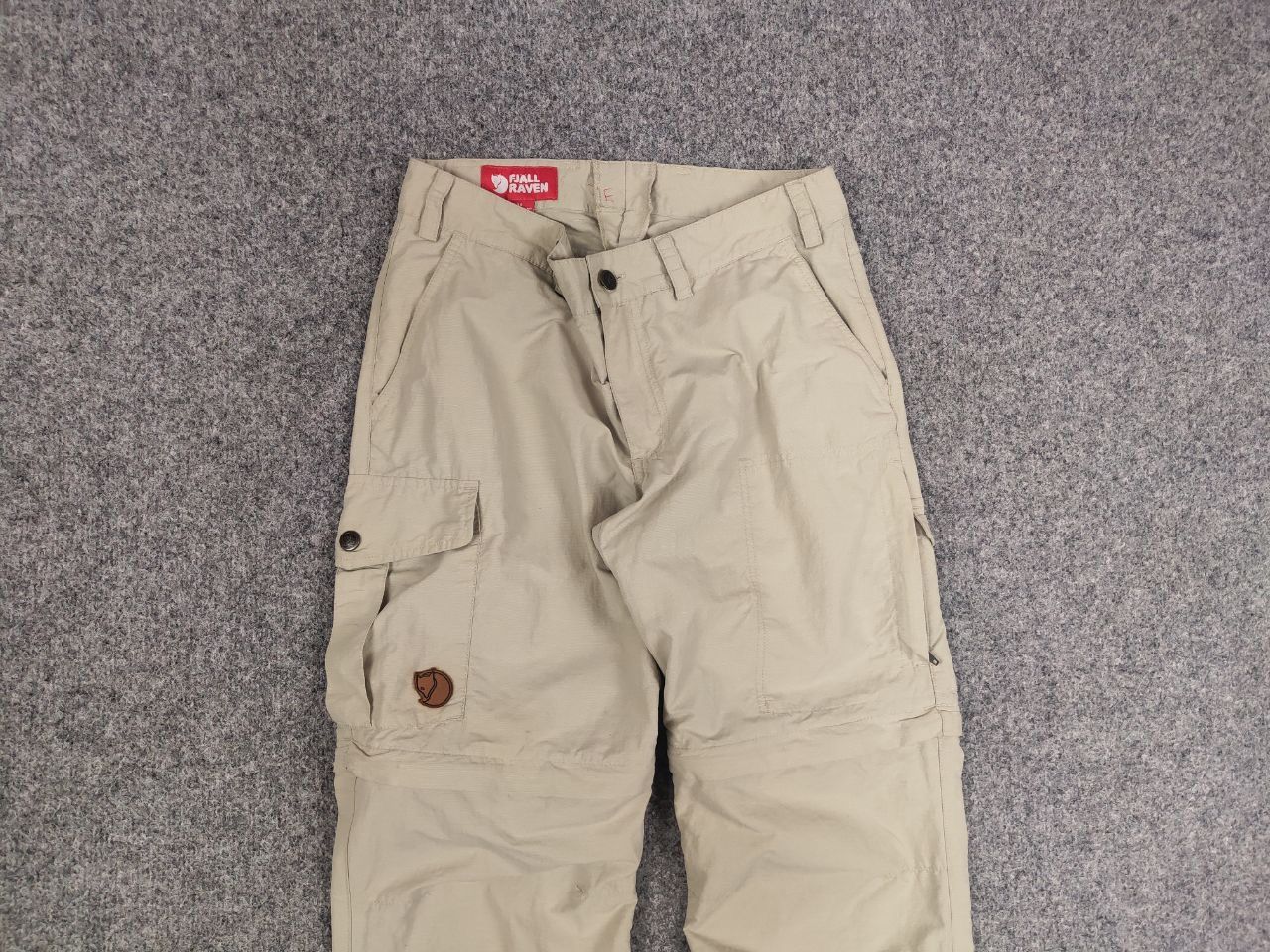 Fjallraven Fjallraven Karl Zip Off Cargo trouser com port pants beige Size US 30 / EU 46 - 4 Thumbnail