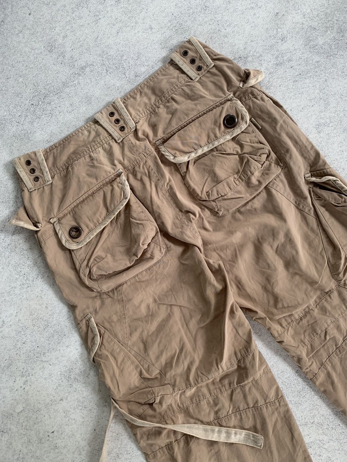 Bondage cargo pants