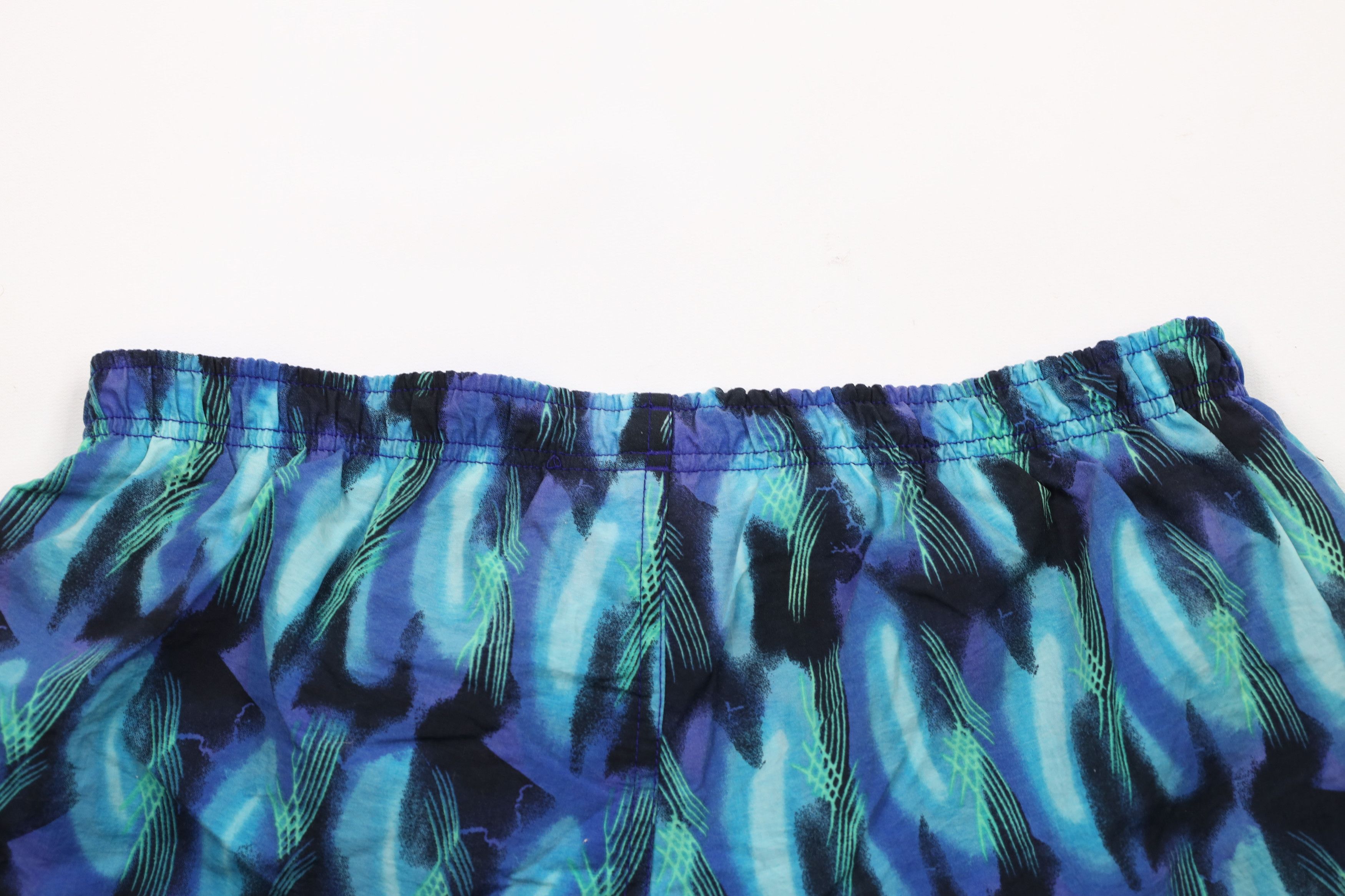 Speedo × Vintage Vintage 90s Speedo Spell Abstract Lined Shorts Swim Trunks Size US 32 / EU 48 - 11 Thumbnail