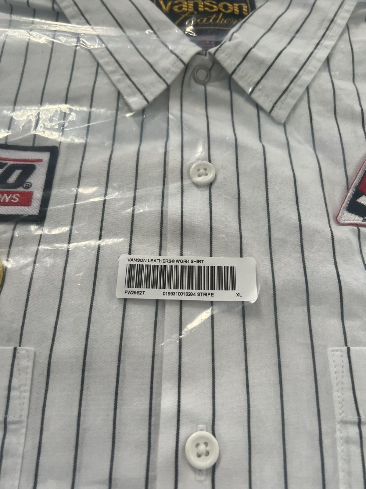 Supreme × Vanson Leathers Supreme Vanson Leathers SS Work Shirt