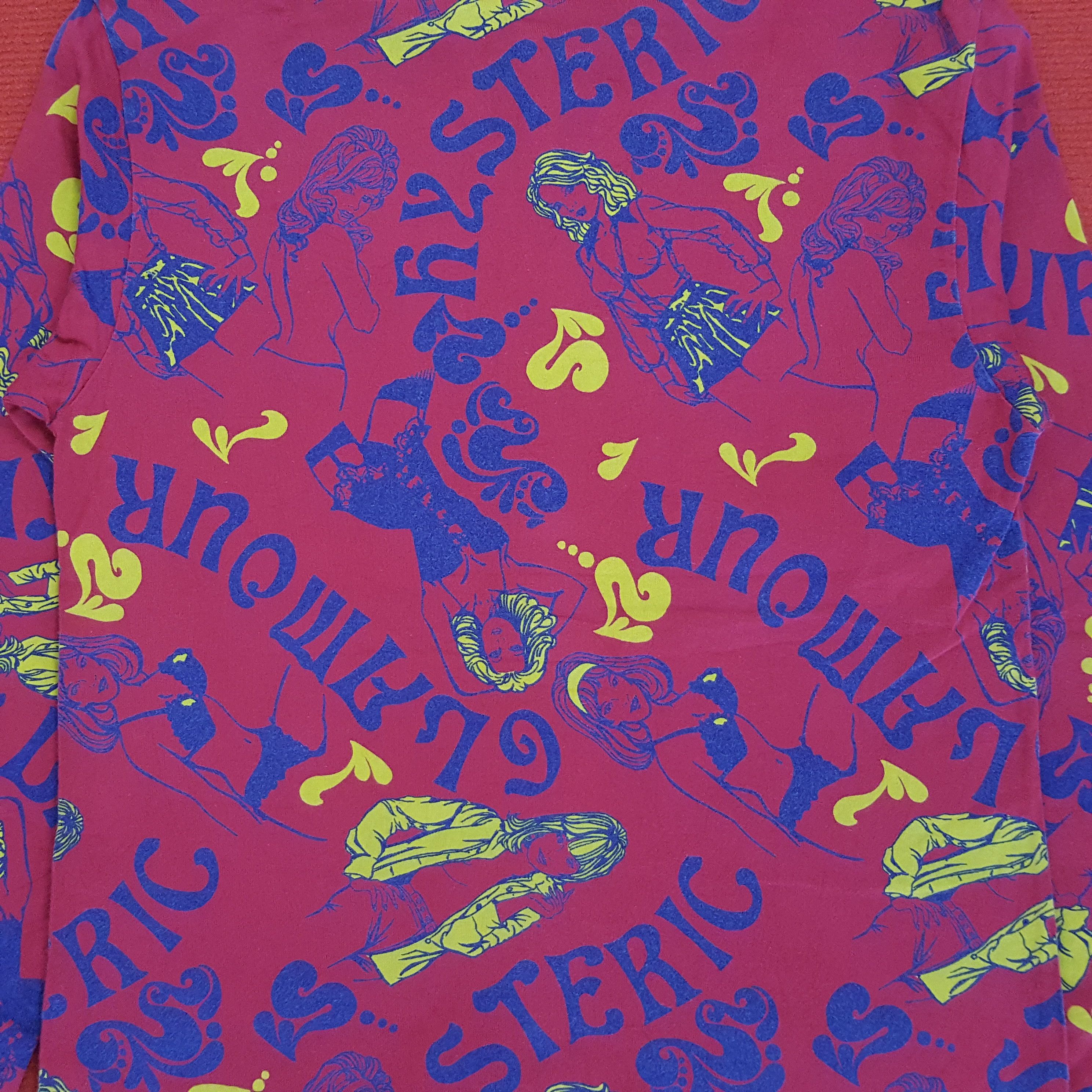 Hysteric Glamour Hysteric Glamour Japanese Brand Fullprint Rare Design Shirt Size S / US 4 / IT 40 - 4 Thumbnail