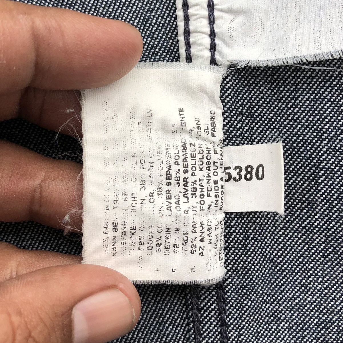 Vintage Vintage Mustang Jeans Mens Denim Trucker Jacket Size US XXL / EU 58 / 5 - 19 Thumbnail